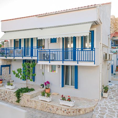Pythagorio Blue Street Apartment With Balcony Exteriér fotografie
