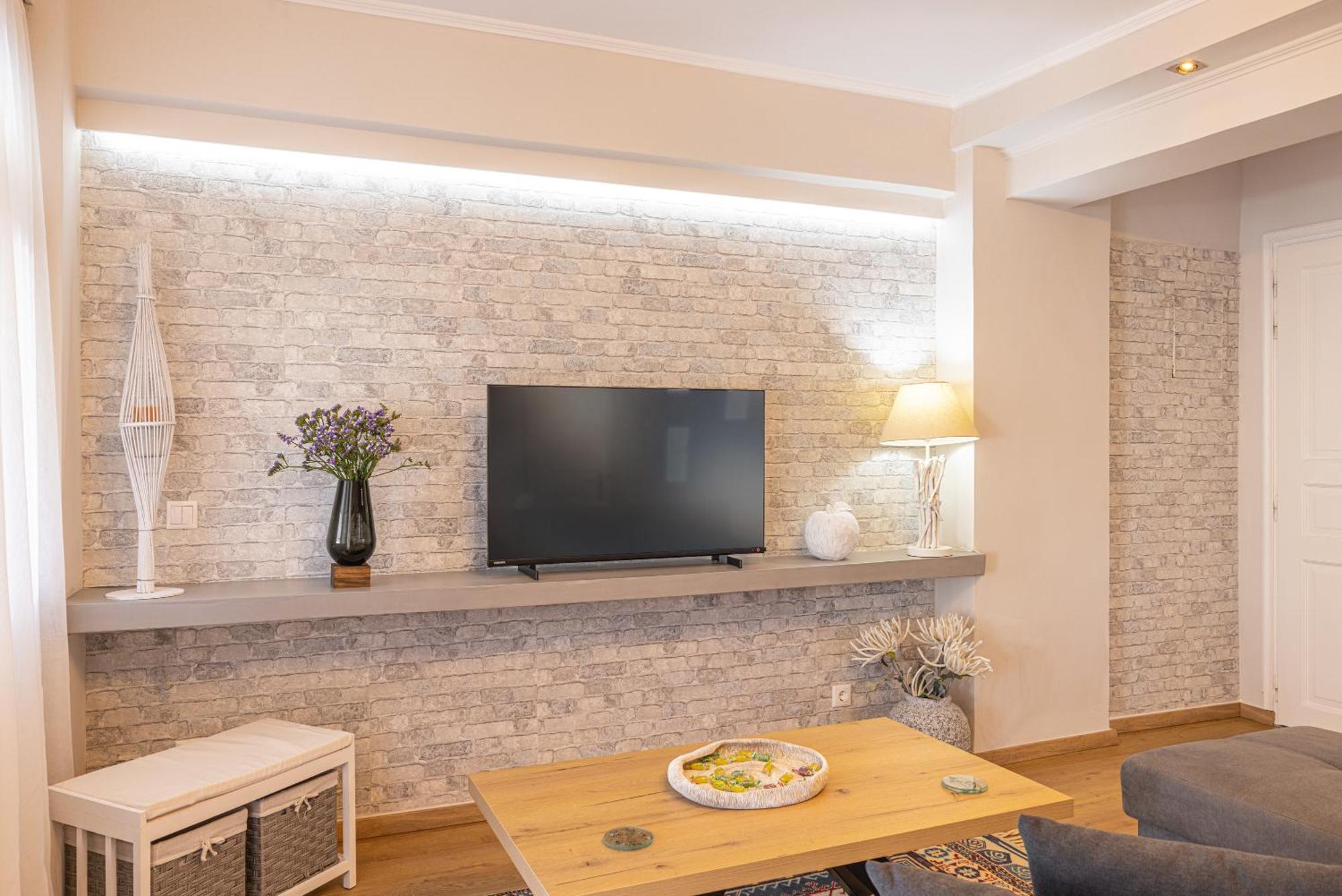 Pythagorio Blue Street Apartment With Balcony Exteriér fotografie